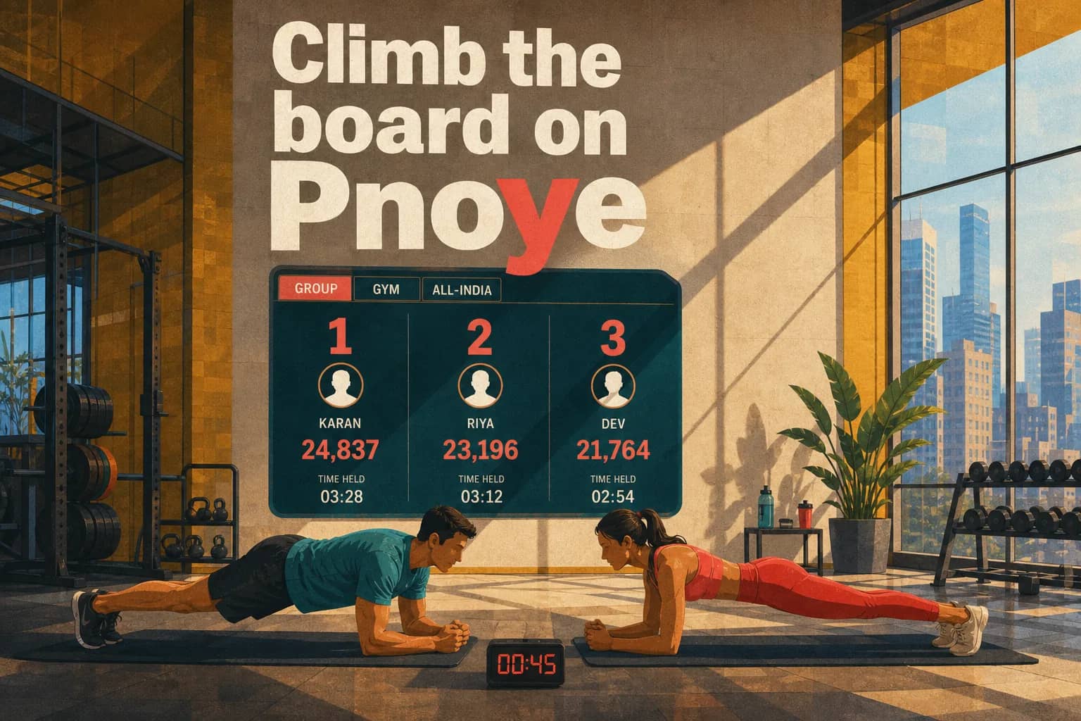 Compete, stay consistent, climb the board